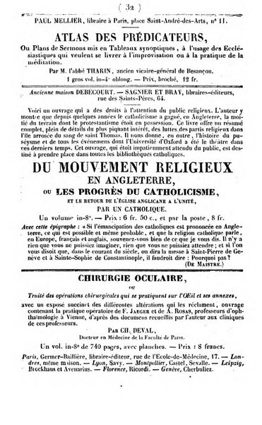 L'ami de la religion journal et revue ecclesiastique, politique et litteraire