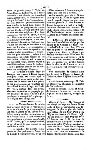 L'ami de la religion journal et revue ecclesiastique, politique et litteraire