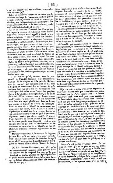 L'ami de la religion journal et revue ecclesiastique, politique et litteraire