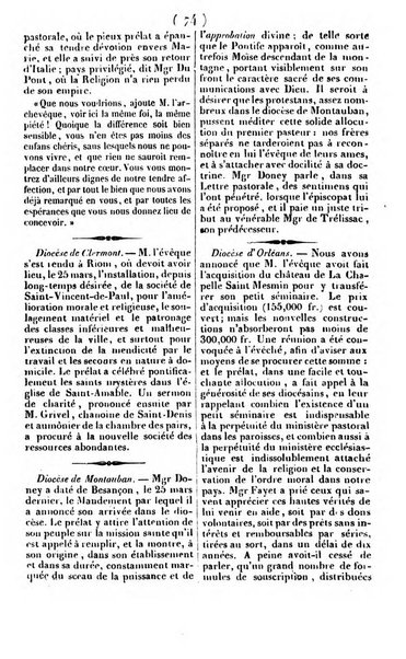 L'ami de la religion journal et revue ecclesiastique, politique et litteraire