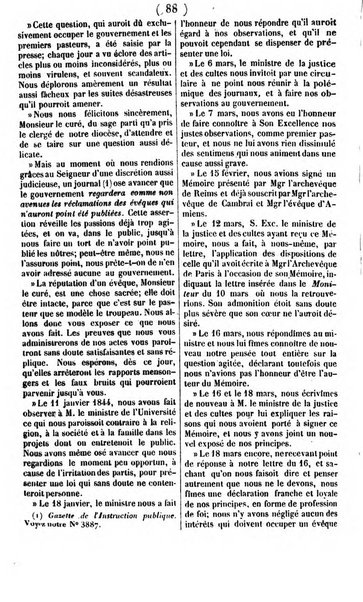 L'ami de la religion journal et revue ecclesiastique, politique et litteraire