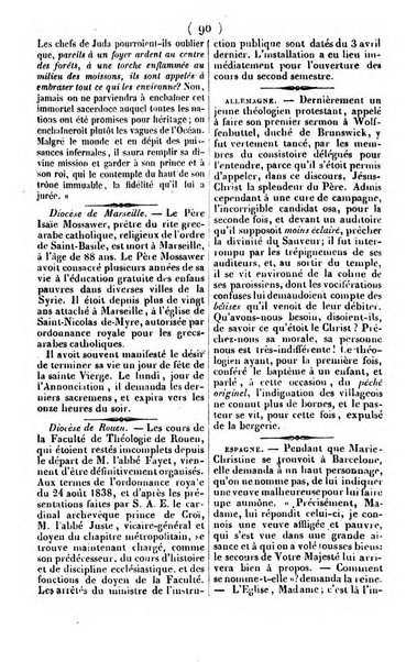 L'ami de la religion journal et revue ecclesiastique, politique et litteraire