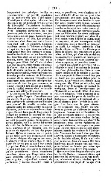 L'ami de la religion journal et revue ecclesiastique, politique et litteraire