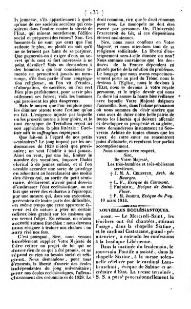 L'ami de la religion journal et revue ecclesiastique, politique et litteraire