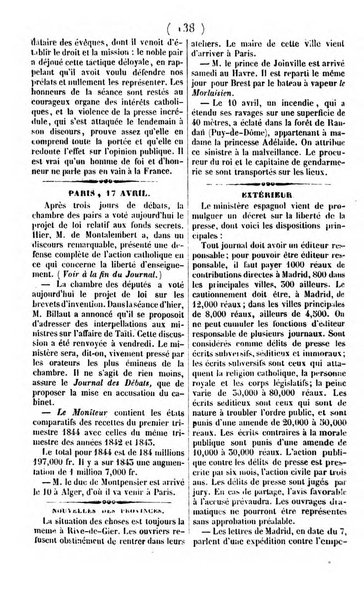 L'ami de la religion journal et revue ecclesiastique, politique et litteraire