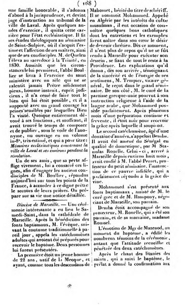 L'ami de la religion journal et revue ecclesiastique, politique et litteraire