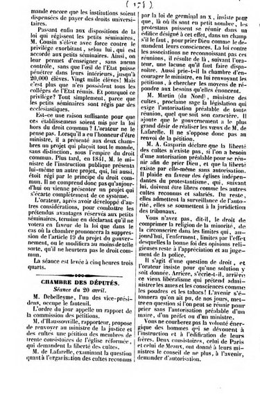 L'ami de la religion journal et revue ecclesiastique, politique et litteraire