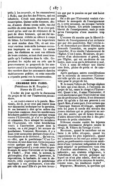 L'ami de la religion journal et revue ecclesiastique, politique et litteraire