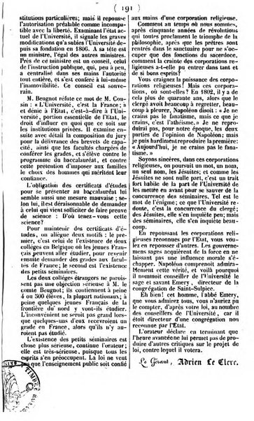 L'ami de la religion journal et revue ecclesiastique, politique et litteraire