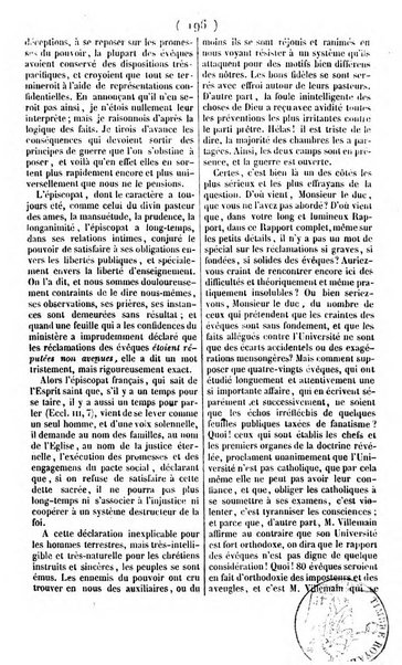 L'ami de la religion journal et revue ecclesiastique, politique et litteraire