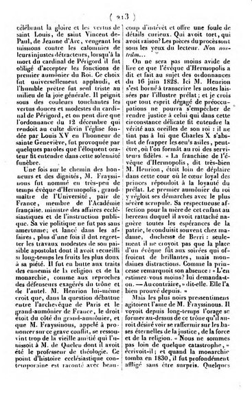 L'ami de la religion journal et revue ecclesiastique, politique et litteraire