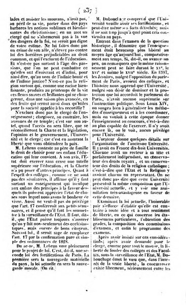 L'ami de la religion journal et revue ecclesiastique, politique et litteraire