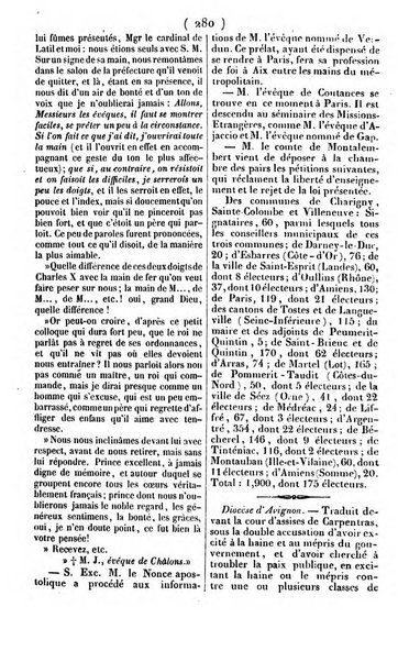 L'ami de la religion journal et revue ecclesiastique, politique et litteraire