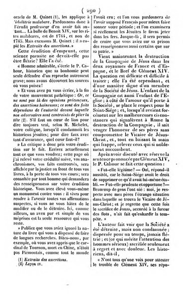 L'ami de la religion journal et revue ecclesiastique, politique et litteraire