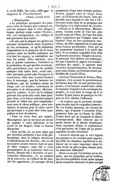 L'ami de la religion journal et revue ecclesiastique, politique et litteraire