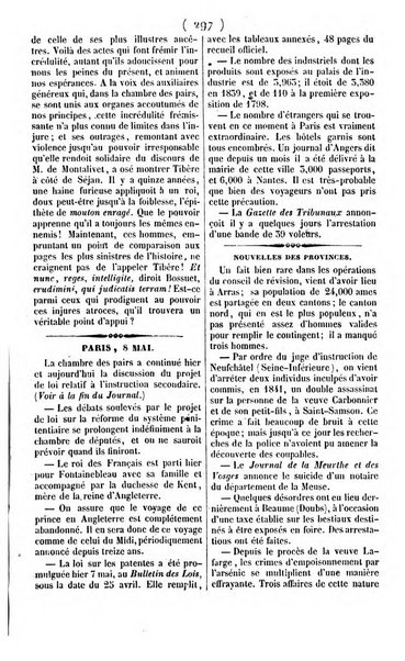 L'ami de la religion journal et revue ecclesiastique, politique et litteraire