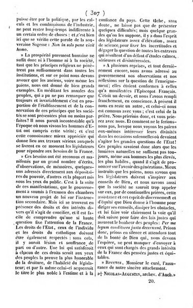 L'ami de la religion journal et revue ecclesiastique, politique et litteraire