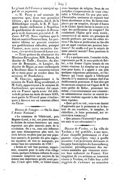 L'ami de la religion journal et revue ecclesiastique, politique et litteraire