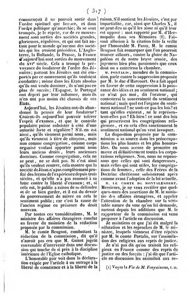 L'ami de la religion journal et revue ecclesiastique, politique et litteraire