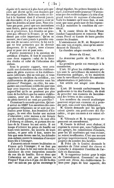 L'ami de la religion journal et revue ecclesiastique, politique et litteraire