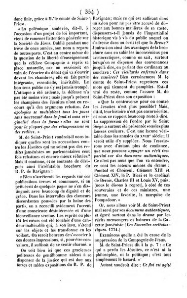 L'ami de la religion journal et revue ecclesiastique, politique et litteraire