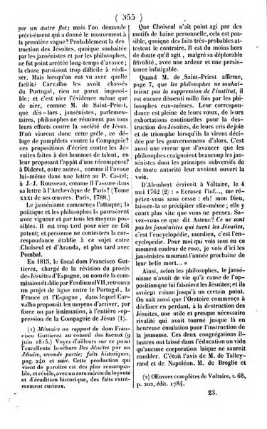 L'ami de la religion journal et revue ecclesiastique, politique et litteraire