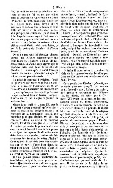 L'ami de la religion journal et revue ecclesiastique, politique et litteraire