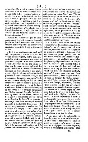 L'ami de la religion journal et revue ecclesiastique, politique et litteraire