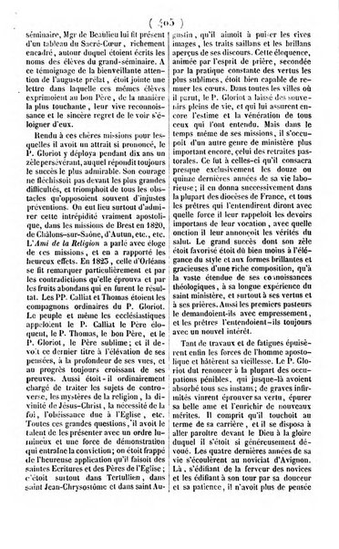 L'ami de la religion journal et revue ecclesiastique, politique et litteraire