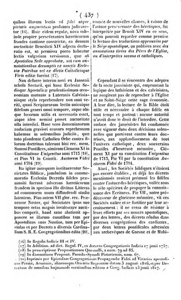 L'ami de la religion journal et revue ecclesiastique, politique et litteraire