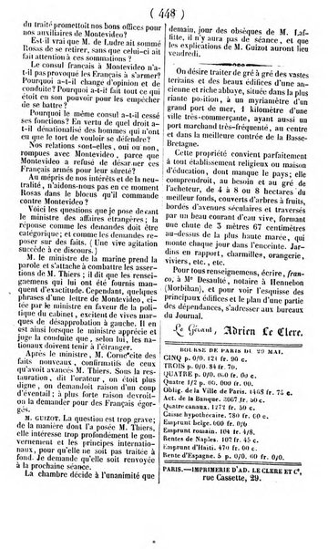 L'ami de la religion journal et revue ecclesiastique, politique et litteraire