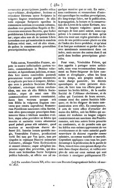 L'ami de la religion journal et revue ecclesiastique, politique et litteraire