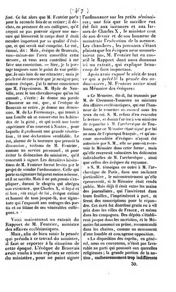 L'ami de la religion journal et revue ecclesiastique, politique et litteraire