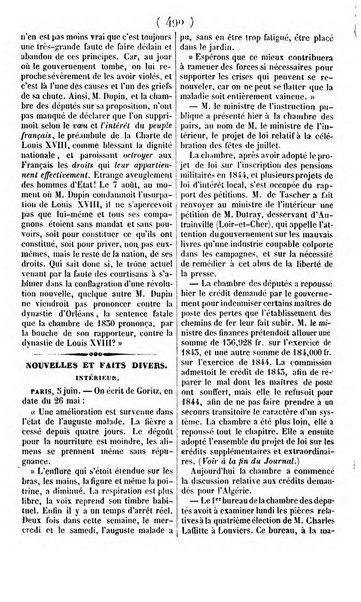 L'ami de la religion journal et revue ecclesiastique, politique et litteraire