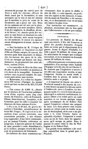 L'ami de la religion journal et revue ecclesiastique, politique et litteraire