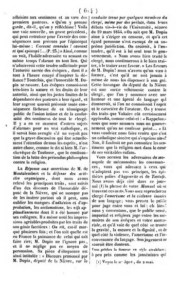 L'ami de la religion journal et revue ecclesiastique, politique et litteraire