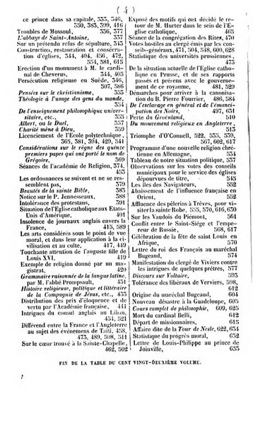 L'ami de la religion journal et revue ecclesiastique, politique et litteraire