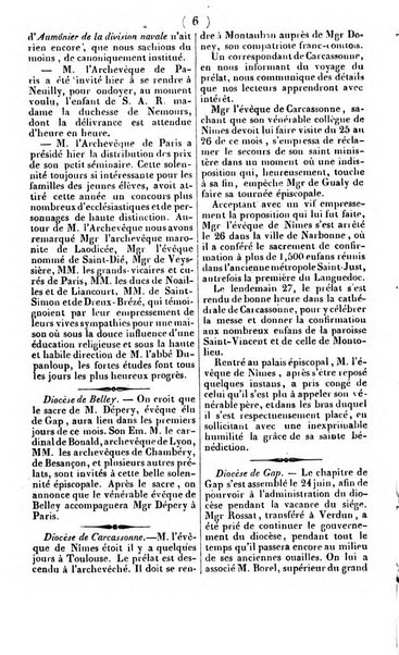 L'ami de la religion journal et revue ecclesiastique, politique et litteraire