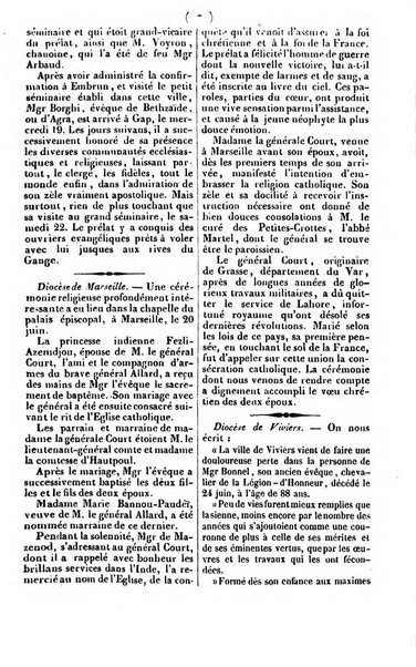 L'ami de la religion journal et revue ecclesiastique, politique et litteraire