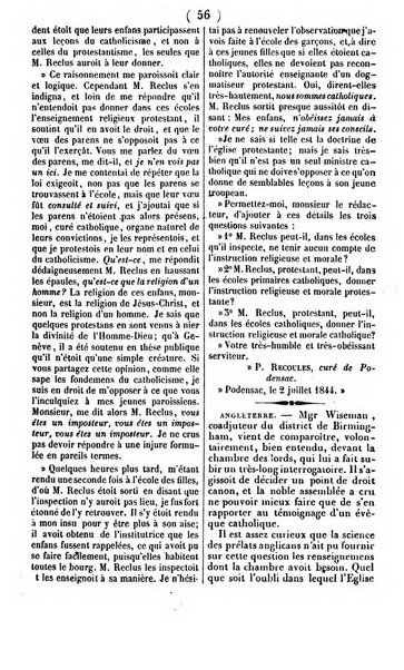 L'ami de la religion journal et revue ecclesiastique, politique et litteraire