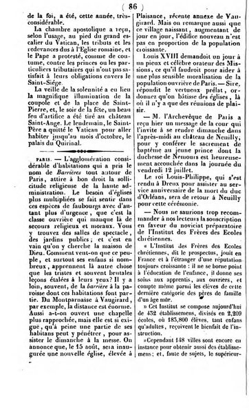 L'ami de la religion journal et revue ecclesiastique, politique et litteraire