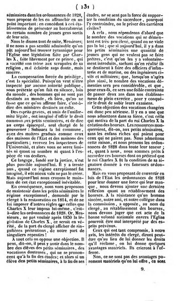 L'ami de la religion journal et revue ecclesiastique, politique et litteraire