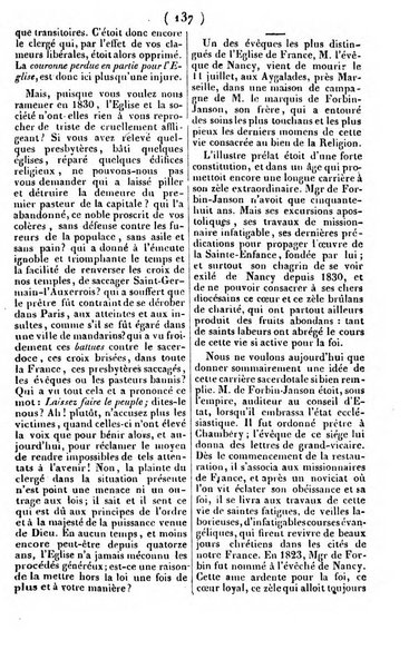 L'ami de la religion journal et revue ecclesiastique, politique et litteraire