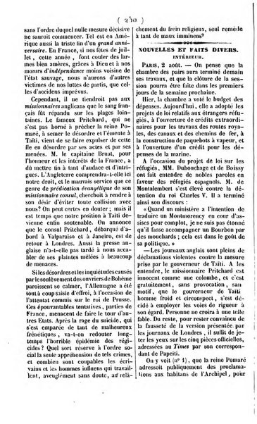 L'ami de la religion journal et revue ecclesiastique, politique et litteraire