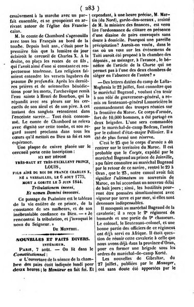 L'ami de la religion journal et revue ecclesiastique, politique et litteraire