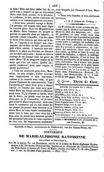 L'ami de la religion journal et revue ecclesiastique, politique et litteraire