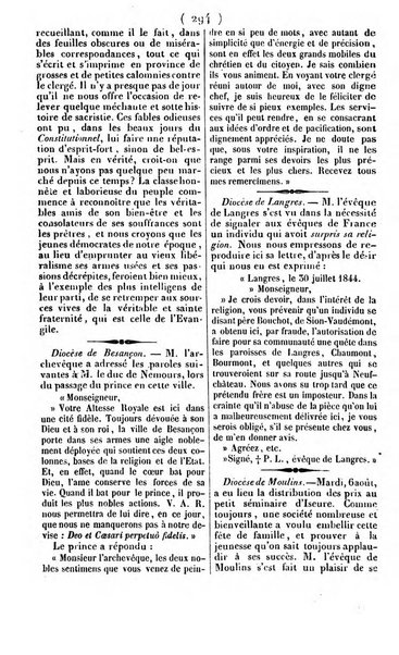 L'ami de la religion journal et revue ecclesiastique, politique et litteraire