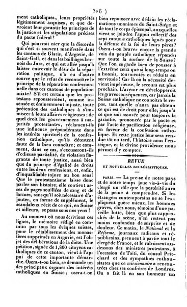 L'ami de la religion journal et revue ecclesiastique, politique et litteraire