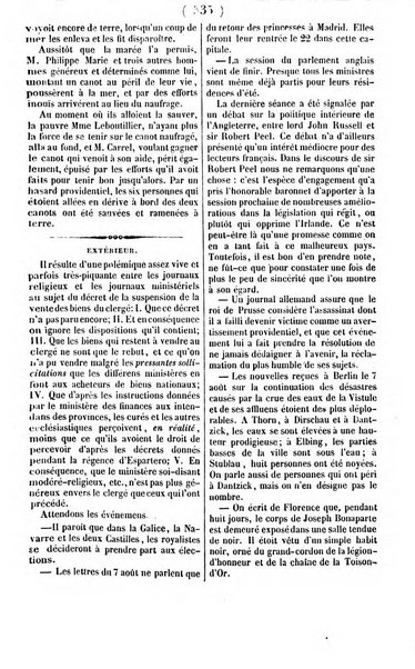 L'ami de la religion journal et revue ecclesiastique, politique et litteraire