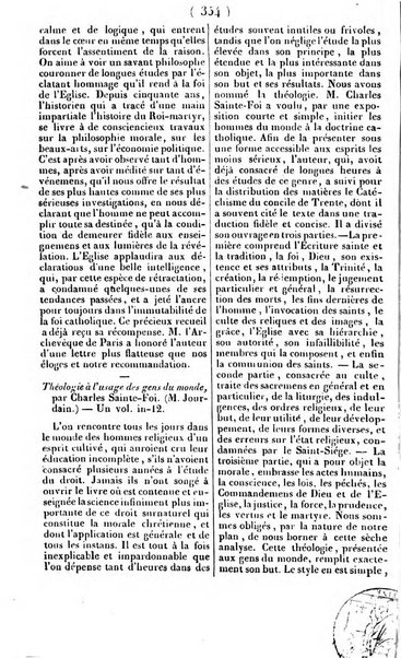 L'ami de la religion journal et revue ecclesiastique, politique et litteraire